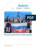 Bulletin: Russia and China Claim Gold!