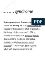 Down Syndrome - Wikipedia