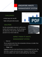 Singapore Waste Management System: Challenges