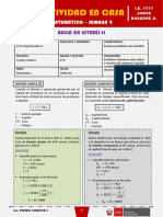 SEMANA 4 - REGLA DE INTERÉS II (4to MATEMÁTICA)