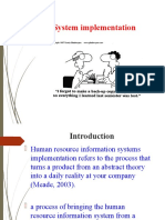 HRIS Implementation Process