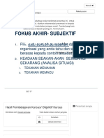 Hasil Pembelajaran Kursus - Objektif Kursus - PPT Download PDF