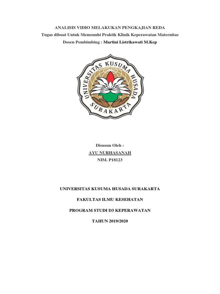 Pengkajian REEDA: Prosedur & Analisis | PDF