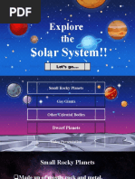 Explore The: Solar System!!