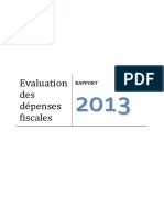 Rapport Etude Depenses Fiscales 2013 1 PDF