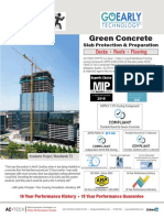 2017 Actech Goearly Green Concrete Epoxy Membrane PDF