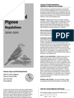 2010 - 2011 Arizona Dove and Band-Tailed Pigeon Brochure
