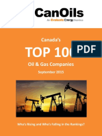 Canada's Top 100 Oil & Gas Companies: Who's Rising and Falling in the Rankings