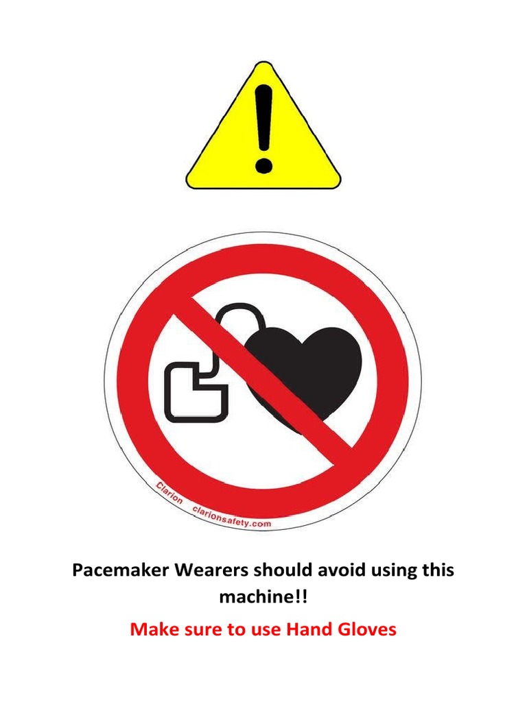 Pacemaker Wearers Should Avoid Using This Machine!!: Make Sure To Use ...