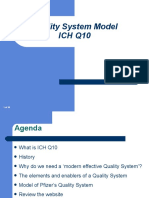 Quality System Model Ich Q10