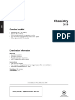 2019 Chemistry Examination Paper PDF