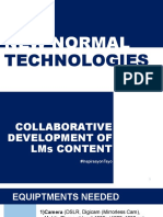Presentation For New Normal Technologies