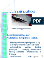 Lydintysis Laiškas