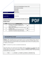 Unit 5 Business Accounting - Assignment 3