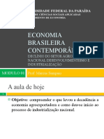 MODULO 01 - Nacional Desenvolvimentismo e Industrializacao