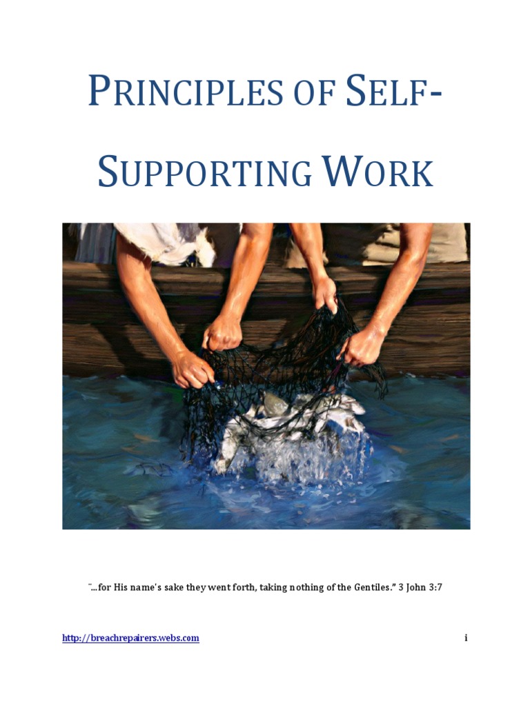 Principles of Self-Supporting Work | PDF | Isaiah | Jeremiah