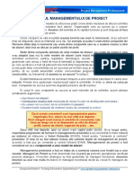 Viitorul Managementului de Proiect PDF