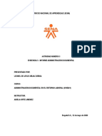 Evidencia 3 - Informe Administración Documental