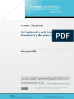 Introducción a La Teoria Feminista y de Genero_UNLP