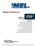 Safety Conference Focuses on Awareness, Training and Performance