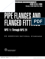 ASME B16.5 - Pipe Flanges and Flanged Fittings