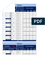 Plano de Estudos - Estudos em Alto Rendimento