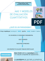 Paradigmas y Modelos de Evaluación Cuantitativos