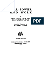 Jules Payot - Will - Power And Work