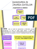 Lectia 1-Organizarea Si Prelucrarea Datelor