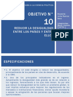 Objetivo N 10 de Las ODS Reducir La Desi PDF
