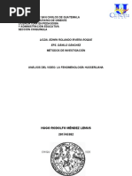 Universidad de San Carlos de Guatemala Centro Universitario de Oriente Licenciatura en Pedagogia Y Administraciòn Educativa Secciòn Chiquimula