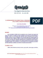 Dialnet ElEntrenamientoDeFuerzaParaLaPrevencionDeLesionesE 6195134 PDF