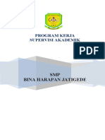 PROGRAM KERJA Supervisi Akademik