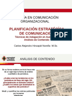 MAESTRÍA EN COMUNICACIÓN ORGANIZACIONAL P7.  Análisis de Contenido.ppt