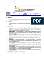 Sig SG P 002-00-Procedimientoaplicacióndelprogramastop