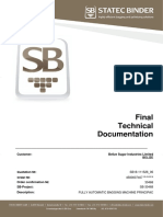 Final Technical Documentation: Customer: Belize Sugar Industries Limited Belize