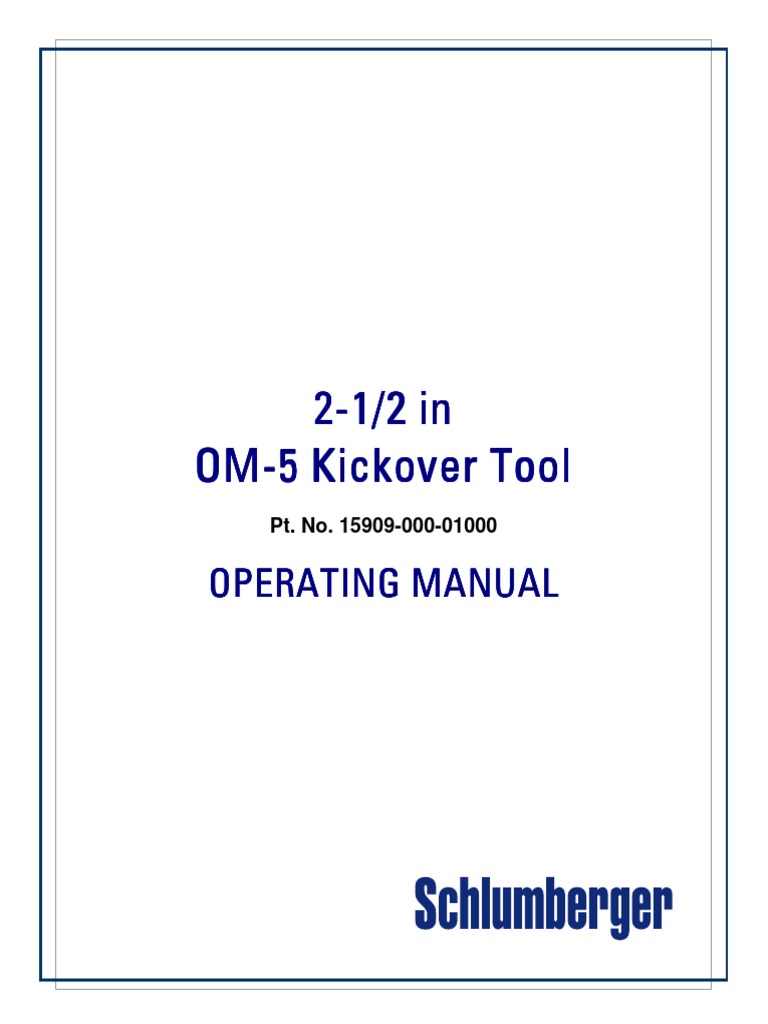 2 12 Kickover Om Pdf Manufactured Goods Tools