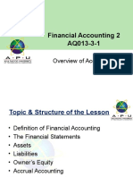 Chapter 1 - Overview of Accounting