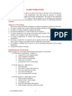 38.3.01T2 Project Management - Work Study-1 PDF