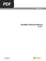 06-240 07 PassMan Software Manual