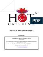 Profile Menu Hot Catering