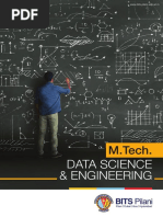 Data Science & Engineering: M.Tech