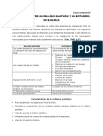 Diferencias Entre Un Relleno Sanitario y Un Botadero de Basuras