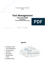 Test Management: Florin-Alin DIMA Florin-Alin DIMA
