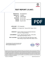 FCC Test Report 15.407 PDF