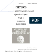 Physics: Question Paper Unit-4