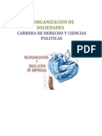 Reorganizacion de Sociedades