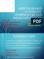 Arduino-Based Automatic Temperature Fan Speed Controller