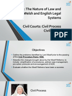 Civil Process - WJEC