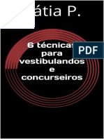 Tècnicas Para Vestibulandos e Concurseiros